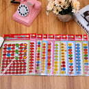 3Pcs/Pack Children Faces Reward Stickers School Teacher Merit Praise  Z