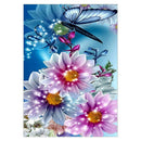 5D DIY Full Drill Butterfly Flower Diamond Embroidery Painting Cross Stitch