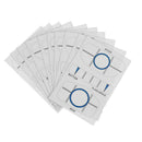 10 Sets Golf Impact Tapes Labels Recorder Kit for Woods Irons and Putter