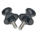 2x Black 8mm Aluminum Swingarm Swing Arm Spools Stand Screws Universal