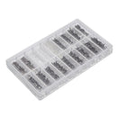 900pcs Tiny Eyeglass Nose Pads Screws Nut Glasses Sunglasses Repair Tool Kit