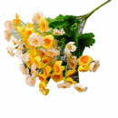 Bouquet Artificial Campanula Silk Flowers Wedding Party Home Decoration yel