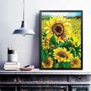 5D DIY Full Drill Diamond Painting Sun Flowers Cross Stitch Embroidery Kits