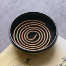 Burner Aromatherapy Tower Holder Waterfall Bamboo Ancient red