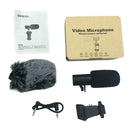 Vlogging Video Camera Microphone Condensor Directional Mic Smartphone Mic