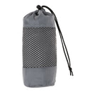 Large Sports Microfiber Quick Dry Towel for Gym Yoga Camping Beach Gray