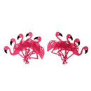 9pcs Pink Bird Xmas Garland Bunting Banner Pennant Kids Room Party Decor