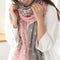 Fashion Women Dot Dual Color Long Soft Voile Scarf Stole Shawl Winter Neck Wrap