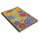 DIY Flower Special Shaped Diamond Painting 50 Pages A5 Sketchbook Notebook