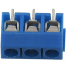 20 pieces 3 pin 5 mm pitch PCB screw Terminal Block 300V 16A AWG14-22 blue  C4Q1