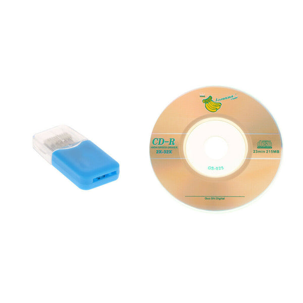 1 Piece TF / SD Memory Card Reader Adapter Converter + 1 Piece CD for Sega