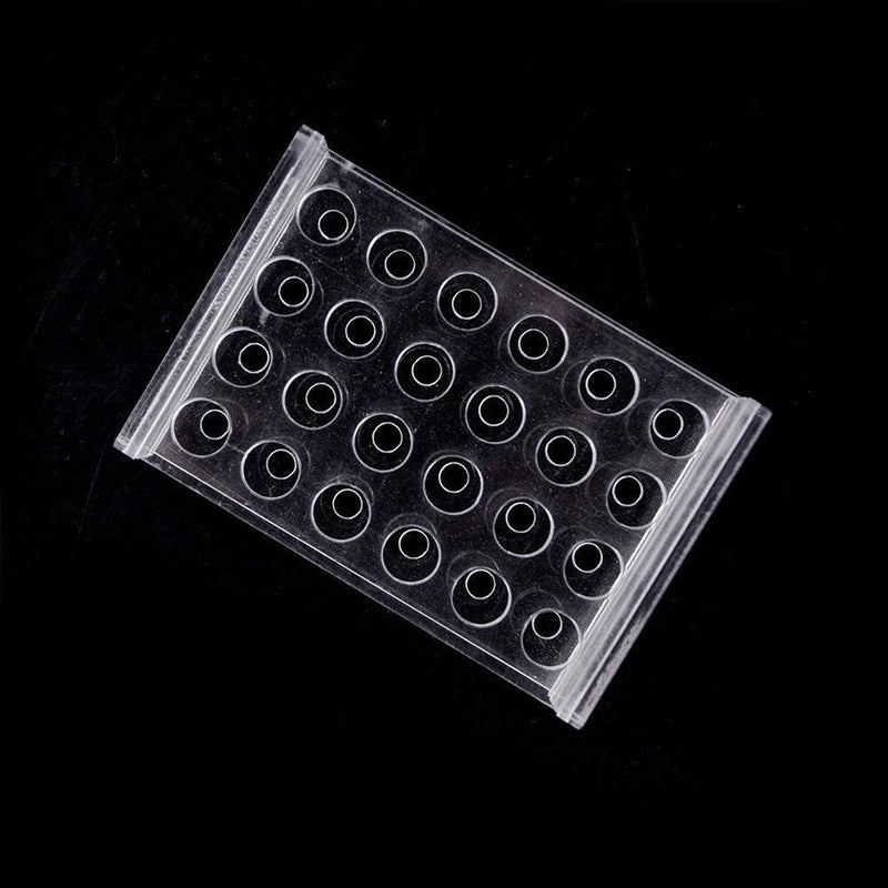 24 Holes Test Tube Rack Testing Tubes Holder Storage Safe Plastic Lab Supplies