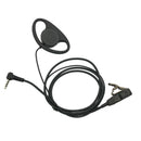 D-Shape Earpiece Headset PTT MIC for YAESU Vertex VX-1R 5R VX-110 VX-298 Radio