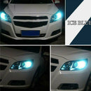 2x T10 194 W5W COB LED Car Super Bright Silica License Plate Light Bulb Ice Blue