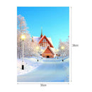 Snow House 5D DIY Diamond Painting Mosaic Embroidery Cross Stitch Kit Decor