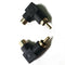 10pc RCA right angle connector plug adapters M/F male to female 90 degree elbow