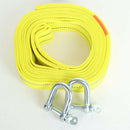 4m 5tons Car Van Tow Rope Hook Heavy Duty Road Recovery Pull Towing Strap