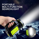 100000LM Powerful USB Rechargeable LED Flashlight Searchlight Torch Work Light