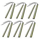 12pcs Waterproof Blue DRL LED Strip Lights Bars Camping Caravan Boat Car Light