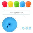 Stretchable Leakproof Silicone Lids Creative Kids Baby Drinking Cup Cover