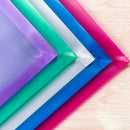 10 Packs Plastic Zip Envelopes Letter Size Holder File Document Receipt Env E2A8