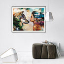 Beauty Wolf 5D DIY Full Drill Diamond Painting Embroidery Cross Stitch