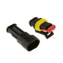 5 Sets Waterproof Electrical Connector Seal 1.5mm Terminal 2 Pins Car Kit