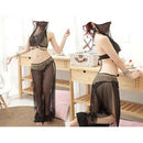 Women's Wear Dance Belly Dance Costumes Withe Veils