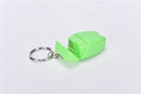 Portable Dental Floss Teeth Clean KeyRing Keychain Travel 15M Random Color  3C