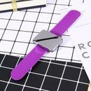 Salon Magnetic Bracelet Wrist Band Strap Hair Clip Hairdressing (Purple)
