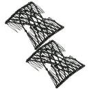 2pcs Magic Beading Stretch Hair Combs Double Clips Hair Styling Accessories for