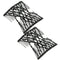 2pcs Magic Beading Stretch Hair Combs Double Clips Hair Styling Accessories for
