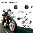 T2 Wireless Bluetooth 5.0 Motorcycle Helmet Headset Headphone UK Speaker G8Q6