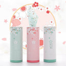 40 Times 3 Ply Disposable Facial Tissues Colored Cheery Blossom Cylinder Box New