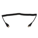 HDMI Male to Male Cable Lead Cord 1080p Spring Coiled Extension Cable