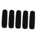 5 Pcs Long Wind Muff Cap Replacement Microphone Audio Equipment D1