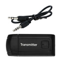 2in1 Bluetooth 5.0 Transmitter Receiver TV PC 3.5mm AUX Hifi Music Audio Ada Hn
