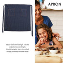 Canvas Denim Apron Adjustable Women Men Kitchen Chef Home Garden Pinafore