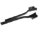2 x Crank Brushes Anti-static Cellphone Cleaning Tools PCB/SMD Brushes