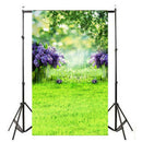 Photography Background Fabric Flower Grass Wall Photo Studio Props Backdrop