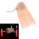 1Pc Magic tricks prop candle flame movement fire rubber finger thumb magic uoTEU
