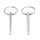 2 Packs Boat Marine Bimini Top Frame Standard Quick Release Pin 5 x 51mm