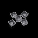 5Pcs blank abs transparent r4 keycap mechanical keyboard for cherry TO