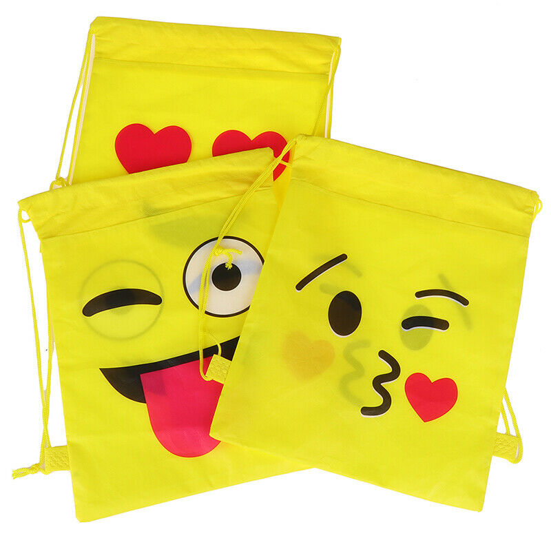 Expression non-woven drawstring bag backpack kids travel school decor gift ba-OZ