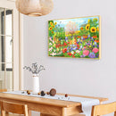 Garden 5D Diamond Painting DIY Full Round Drill Mosaic Rhinestone Drawing