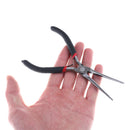 Mini Extra Long Needle Nose Pliers Grip Craft Precision Tool M&