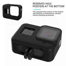 Silicone Case Protective Cover Shell for Gopro Hero 8 Black Camera (Black)