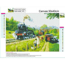 5D Train DIY Diamond Embroidery Painting Full Drill Rhinestone Cross Stitch