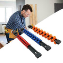 3PCS Socket Organizer | 1/4 3/8 1/2" Mountable Sliding Holder Rail Storage I1J5