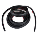 4M P Type Rubber Strip Car Door Edge Sealing Weatherstrip Noise Air Sealed Strip